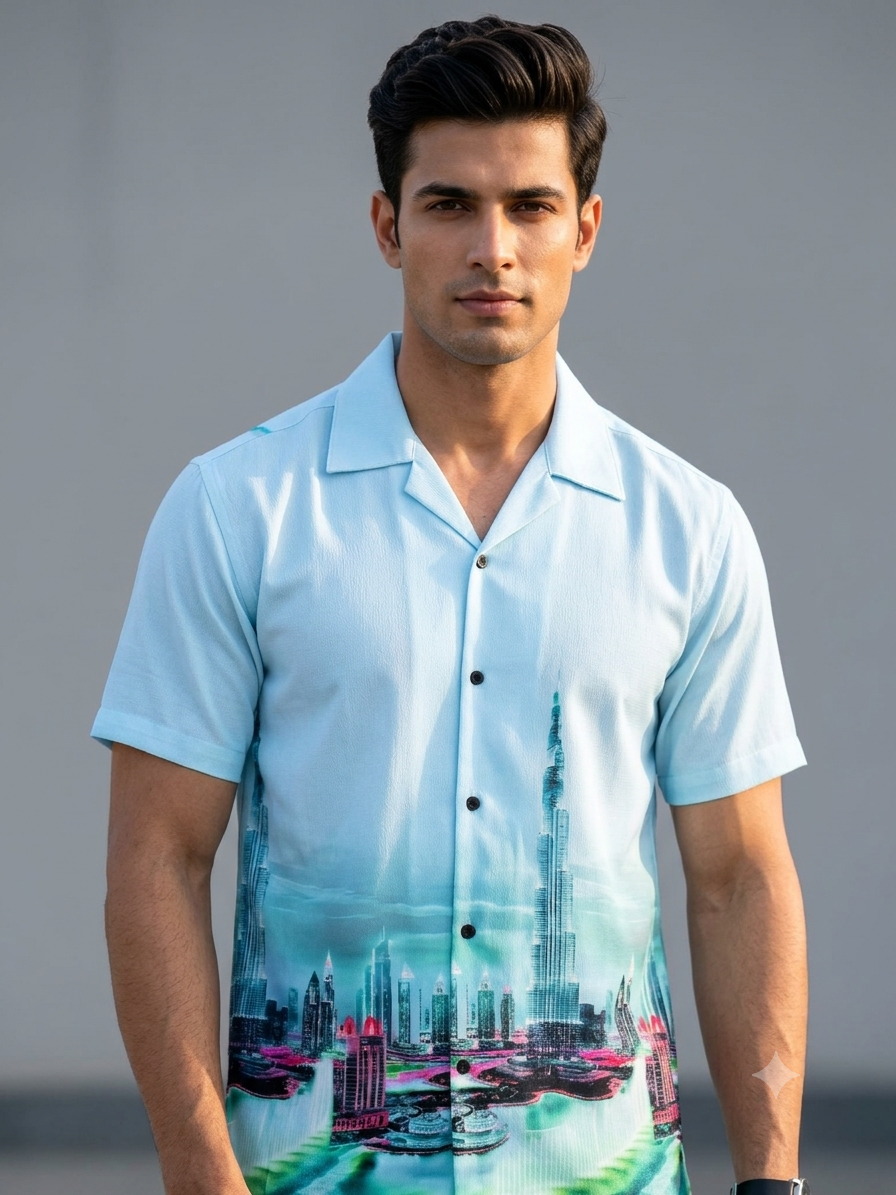Premium Printed Half Sleeve Shirt | যেকোনো ৩ পিস মাত্র ১২০০৳ |