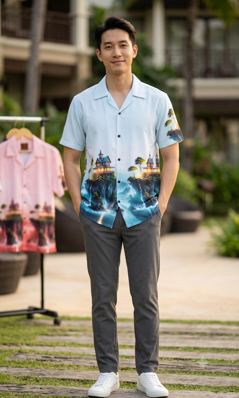 Premium Printed Half Sleeve Shirt | যেকোনো ৩ পিস মাত্র ১২০০৳ |