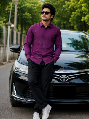 Premium Zafran Fabric Full Sleeve Shirt