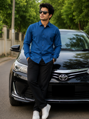 Premium Zafran Fabric Full Sleeve Shirt
