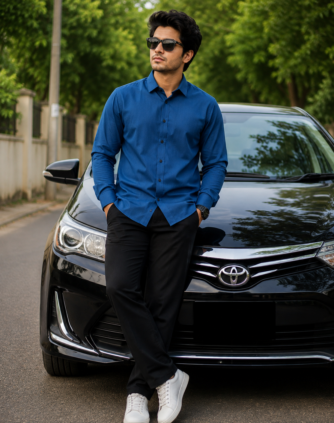 Premium Zafran Fabric Full Sleeve Shirt