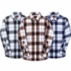 3 Pcs Premium Check Printed Shirt Combo