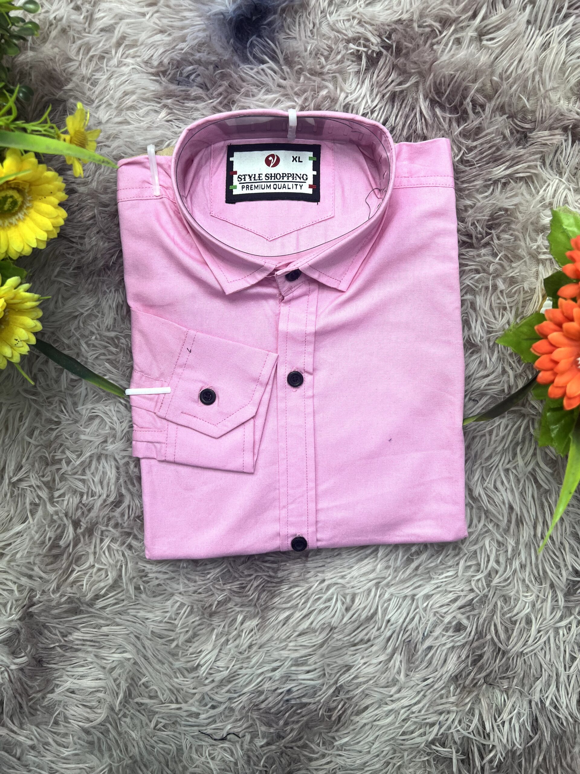 Premium Quality Cotton Fabrics Pink (604 code)