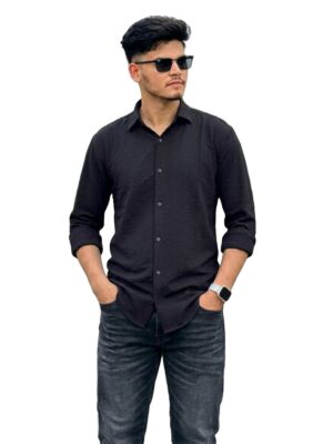 2026/08/wp-1792520247456.jpg ব্লাক কালার জাফরান শার্ট M38- L40- XL42- XXL44 - Size Available (101 code)