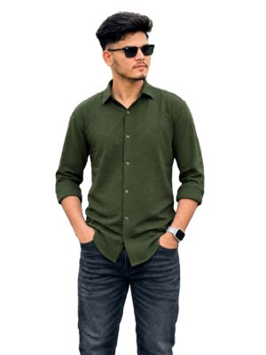 2026/08/wp-1792520593398.jpg অলিভ গ্রিন জাফরান শার্ট M38- L40- XL42 - XXL44- XXXL 46 Available (105 code)