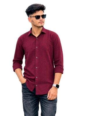 2026/08/wp-1792520665712.jpg ম্যারুন জাফরান শার্ট M38- L40- XL42- XXL 44 -XXXL 46 Size Available (108 code)