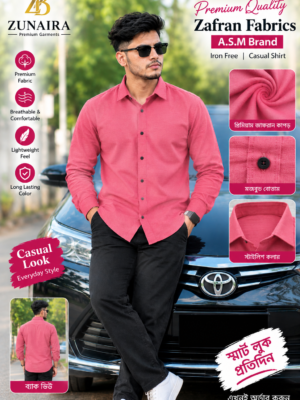 2026/10/1000344400.png হট পিংক জাফরান শার্ট M38- L40- XL42- XXL 44- XXXL 45- Size Available (508 code)